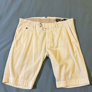 Men’s White Diesel Shorts. Size 29. Slim Fit.